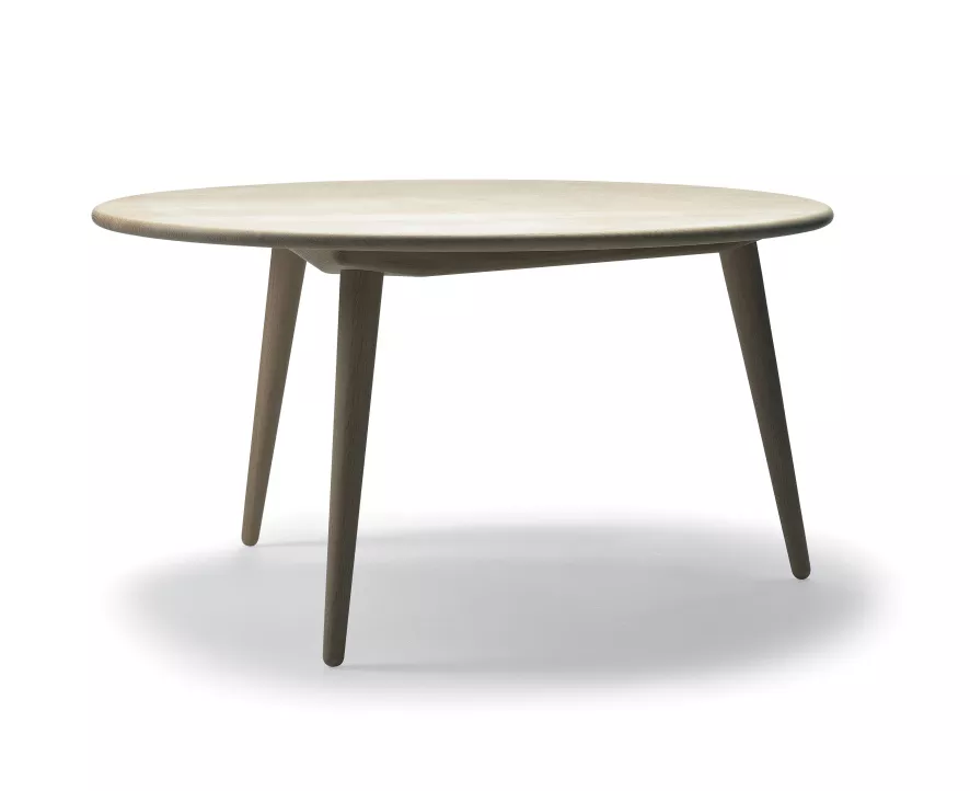 Carl Hansen & Son CH008 Salontafel 78 Gezeept Eiken 2 Carl Hansen & Son CH008 Salontafel 78 Gezeept Eiken - Afbeelding 2