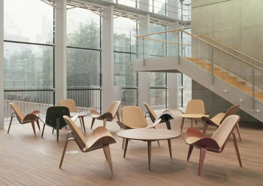 Carl Hansen & Son CH008 Salontafel 78 Gezeept Eiken 3 Carl Hansen & Son CH008 Salontafel 78 Gezeept Eiken - Afbeelding 3