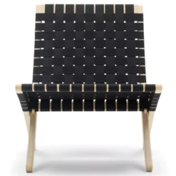 Carl Hansen & Son MG501 Cuba Fauteuil Gezeept Eiken Zwart