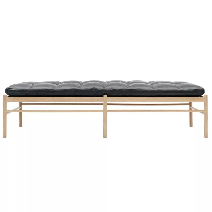 Carl Hansen & Son Daybed OW150 Sif 98 Leer 1 Carl Hansen & Son Daybed OW150 Sif 98 Leer