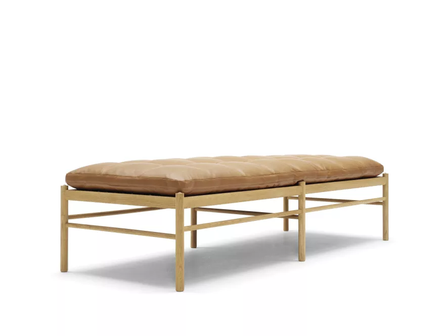 Carl Hansen & Son Daybed OW150 Sif 95 Leer 5 Carl Hansen & Son Daybed OW150 Sif 95 Leer - Afbeelding 5