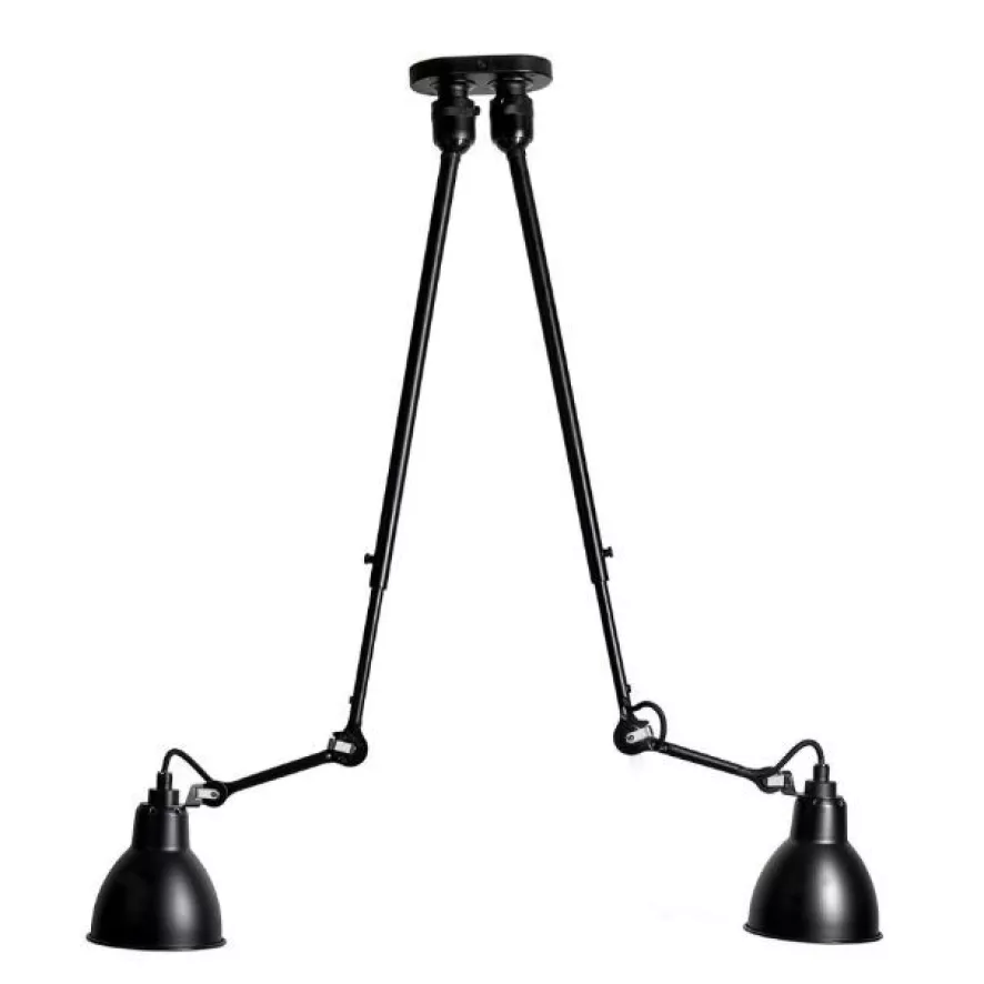 DCW éditions Les Doubles De Gras N302 Plafondlamp Ø15.3 Zwart 1 DCW éditions Les Doubles De Gras N302 Plafondlamp Ø15.3 Zwart