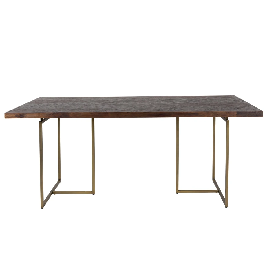 Dutchbone Class Eettafel 220x90 Eiken 2 Dutchbone Class Eettafel 220x90 Eiken - Afbeelding 2