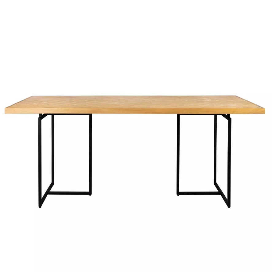 Dutchbone Class Eettafel 220x90 Eiken 1 Dutchbone Class Eettafel 220x90 Eiken