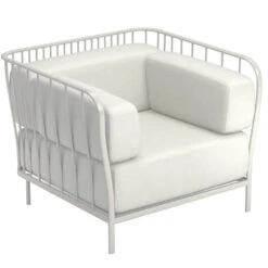 Emu Cannolè Fauteuil White