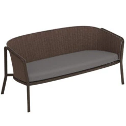 Emu Carousel 2-zits Tuinbank Indian Brown/rope Brown Melange