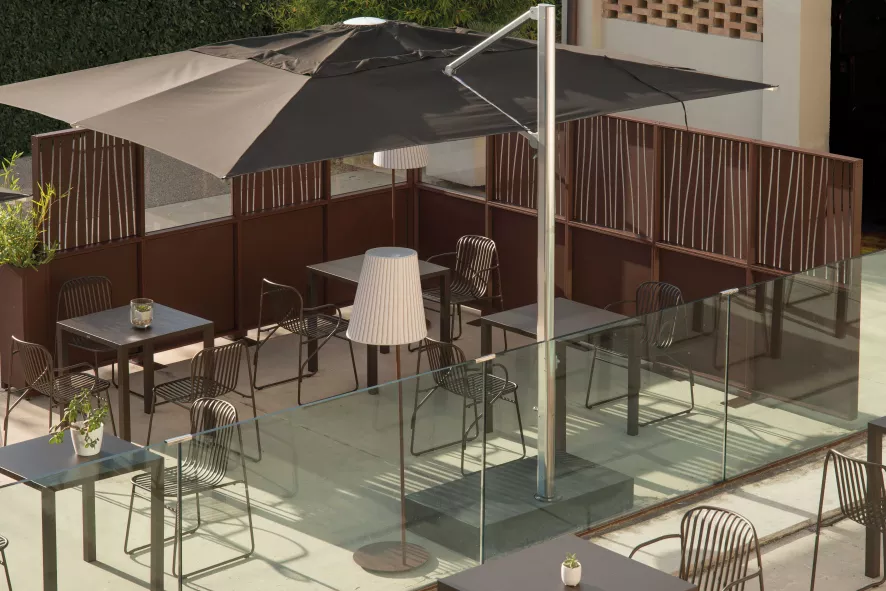 Emu Riviera Tuinstoel Met Armleuning Mat Wit 4 Emu Riviera Tuinstoel Met Armleuning Mat Wit - Afbeelding 4