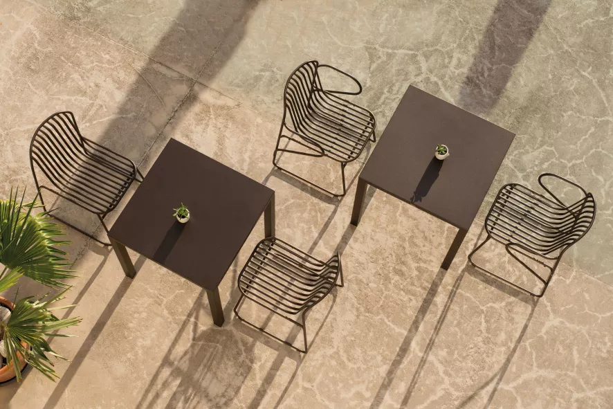 Emu Riviera Tuinstoel Met Armleuning Corten 3 Emu Riviera Tuinstoel Met Armleuning Corten - Afbeelding 3