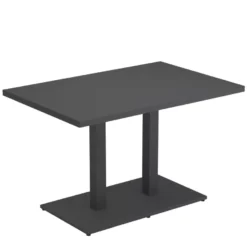 Emu Round Tuintafel 120x80 Antique Iron