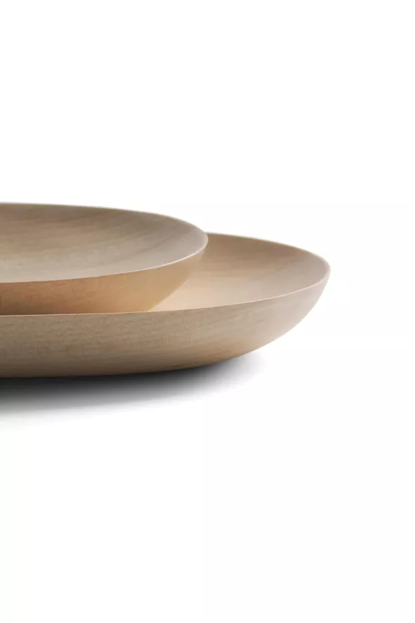 Ethnicraft Thin Oval Bord Set Van 2 Sycamore 10 Ethnicraft Thin Oval Bord Set Van 2 Sycamore - Afbeelding 10