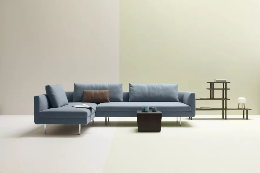 EYYE Etcetera Bank 2-zits 1-arm + Open Element 1-arm Senna Teak (excl Kussens) 8 EYYE Etcetera Bank 2-zits 1-arm + Open Element 1-arm Senna Teak (excl Kussens) - Afbeelding 8