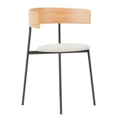 FÉST Friday Stoel Met Armleuning Naturel Soil 01 Naturel