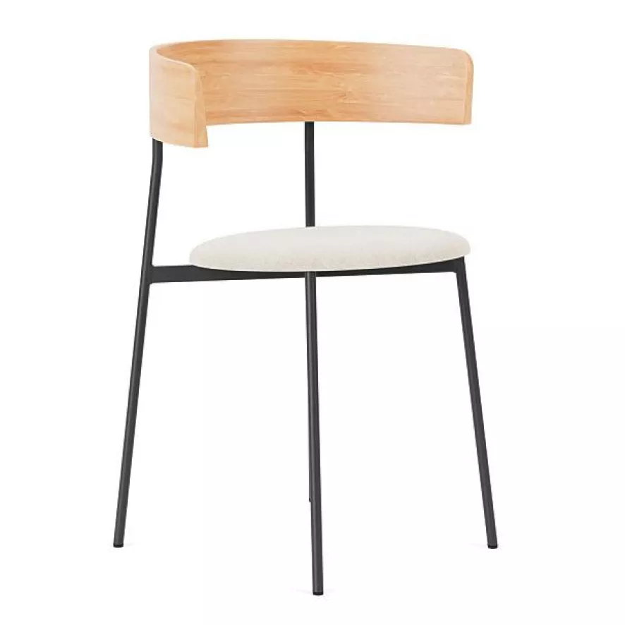 FÉST Friday Stoel Met Armleuning Naturel Soil 01 Naturel 1 FÉST Friday Stoel Met Armleuning Naturel Soil 01 Naturel