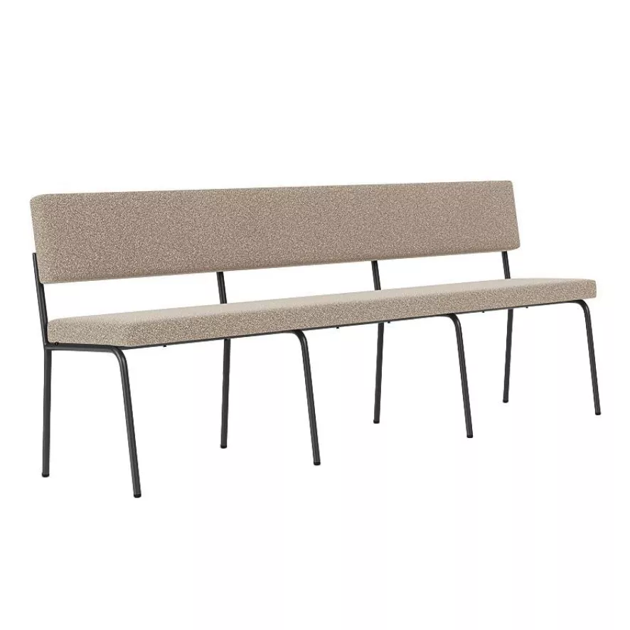 FÉST Monday Eetbank 200 Zwart Alpine 01 Natzural 1 FÉST Monday Eetbank 200 Zwart Alpine 01 Natzural