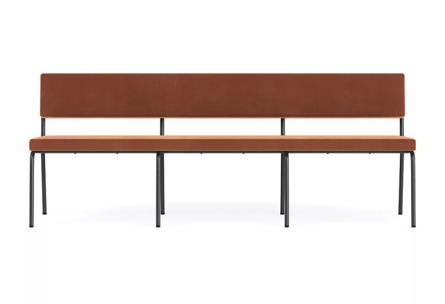 FÉST Monday Eetbank 200 Zwart Alpine 01 Natzural 4 FÉST Monday Eetbank 200 Zwart Alpine 01 Natzural - Afbeelding 4