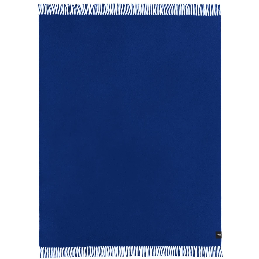 FÉST Ro Plaid 130x170 Donkerblauw 1 FÉST Ro Plaid 130x170 Donkerblauw