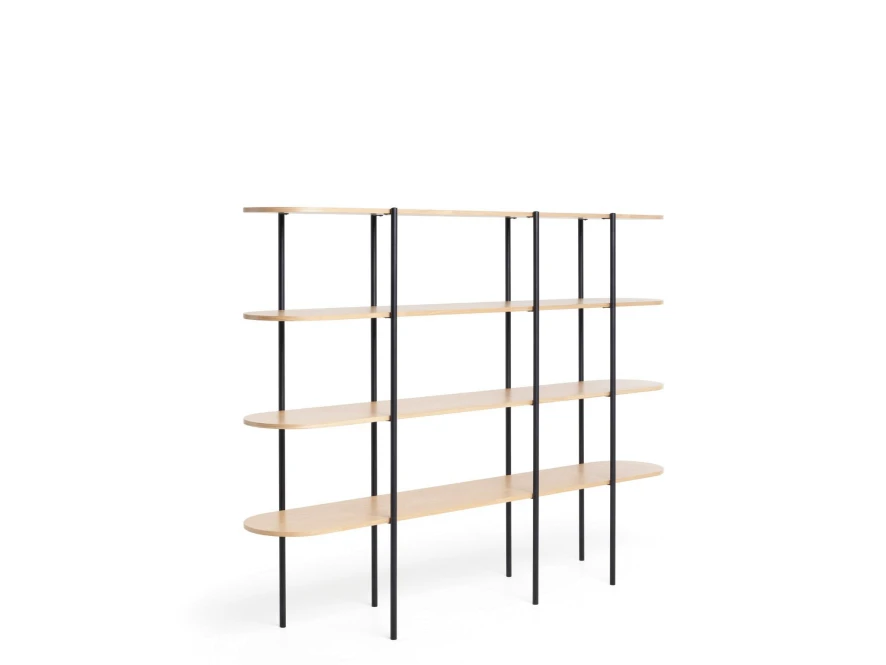 FÉST Sonia Stellingkast Large Eiken Zwart 3 FÉST Sonia Stellingkast Large Eiken Zwart - Afbeelding 3