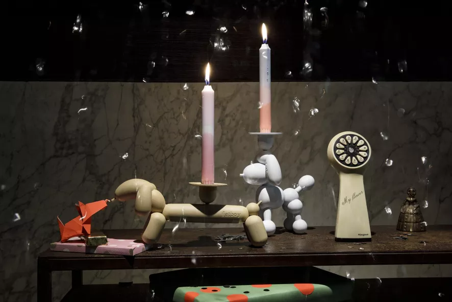 Fatboy Can-Dog Kandelaar Teckel Wit 3 Fatboy Can-Dog Kandelaar Teckel Wit - Afbeelding 3