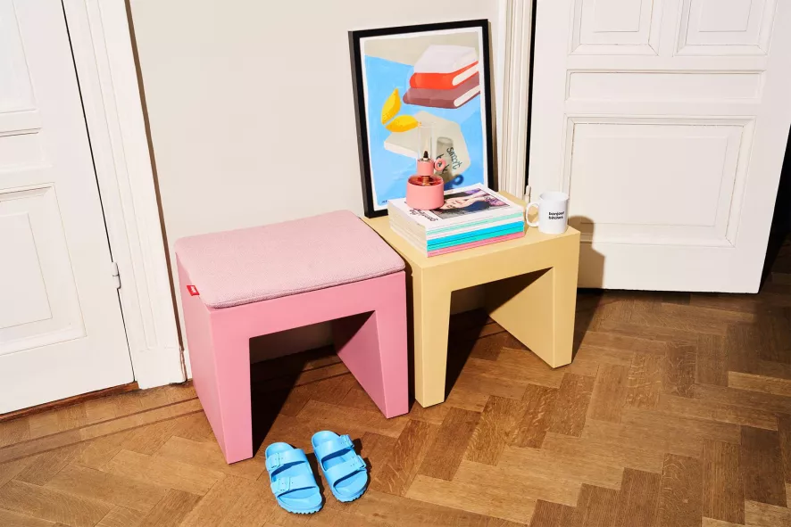 Fatboy Concrete Seat Kruk Lichtgrijs 3 Fatboy Concrete Seat Kruk Lichtgrijs - Afbeelding 3