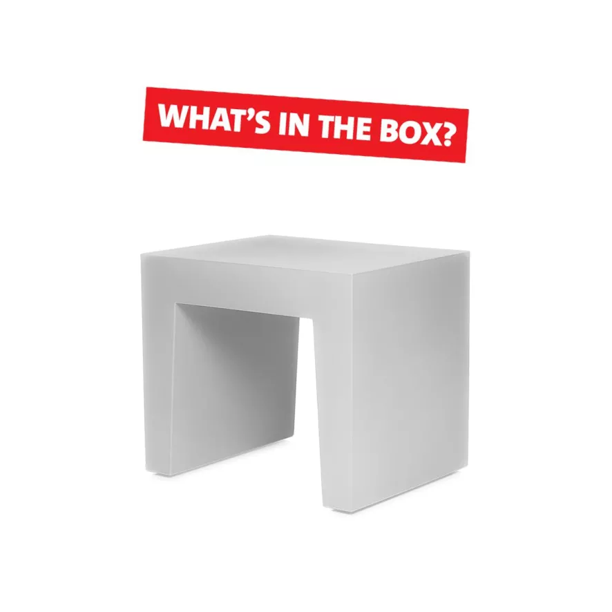 Fatboy Concrete Seat Kruk Lichtgrijs 13 Fatboy Concrete Seat Kruk Lichtgrijs - Afbeelding 13