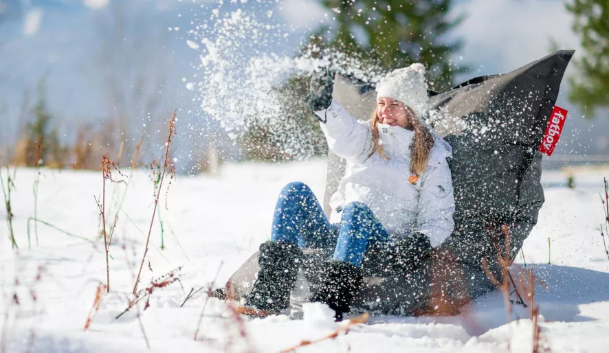 Fatboy Original Outdoor Zitzak Thunder Grey 3 Fatboy Original Outdoor Zitzak Thunder Grey - Afbeelding 3