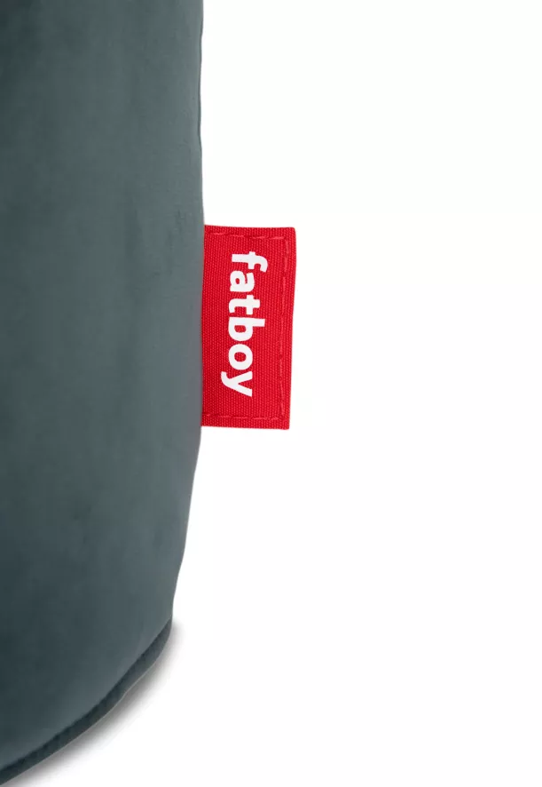 Fatboy Original Slim Velvet Zitzak + Point Poef Recycled Petrol 4 Fatboy Original Slim Velvet Zitzak + Point Poef Recycled Petrol - Afbeelding 4