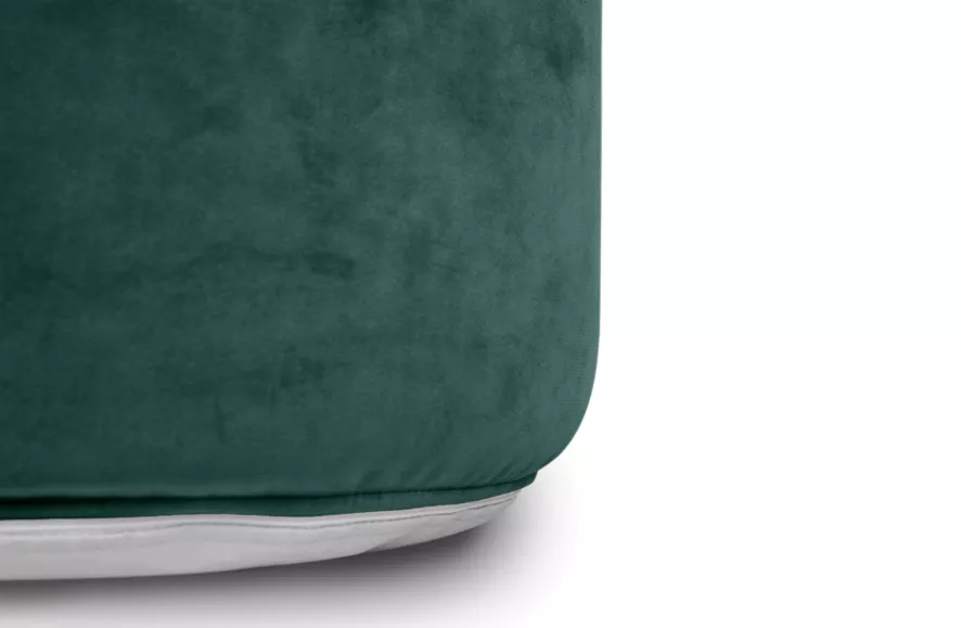 Fatboy Original Slim Velvet Zitzak + Point Poef Recycled Petrol 6 Fatboy Original Slim Velvet Zitzak + Point Poef Recycled Petrol - Afbeelding 6