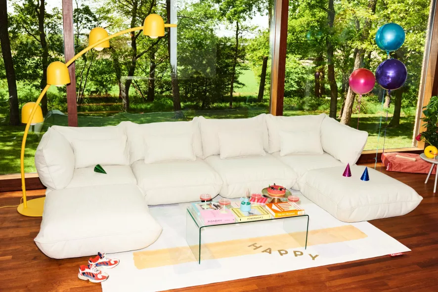 Fatboy Puff Weave Kussen 65x38 Honey 7 Fatboy Puff Weave Kussen 65x38 Honey - Afbeelding 7