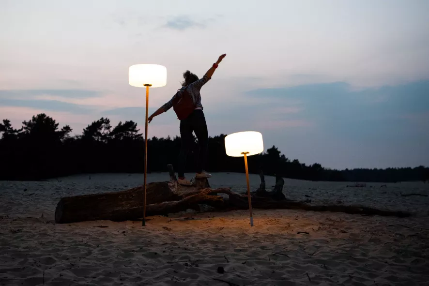 Fatboy Thierry Le Swinger Hanglamp Ø40.5 Lichtgrijs Oplaadbaar 9 Fatboy Thierry Le Swinger Hanglamp Ø40.5 Lichtgrijs Oplaadbaar - Afbeelding 9