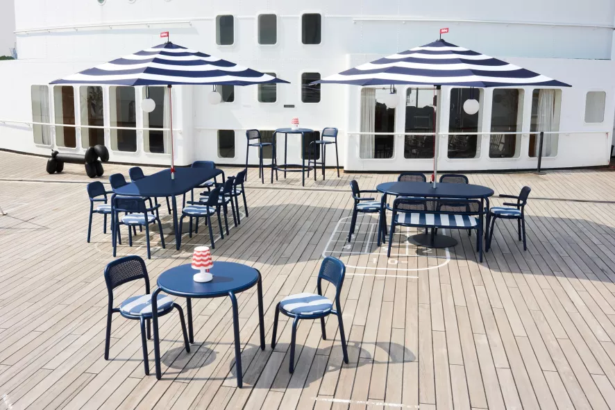 Fatboy Toni Bankski Tuinbank Tangerine 13 Fatboy Toni Bankski Tuinbank Tangerine - Afbeelding 13