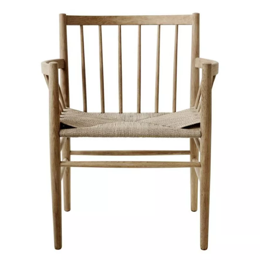 FDB Møbler J81 Eetkamerstoel Eiken Naturel/naturel 1 FDB Møbler J81 Eetkamerstoel Eiken Naturel/naturel