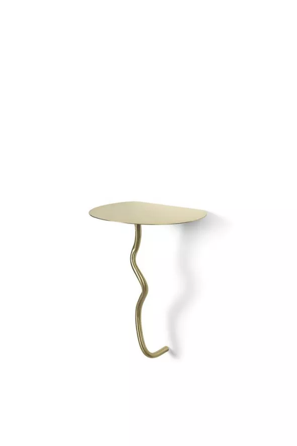 Ferm Living Curvature Wandtafel 28x42 Messing Zwart 5 Ferm Living Curvature Wandtafel 28x42 Messing Zwart - Afbeelding 5