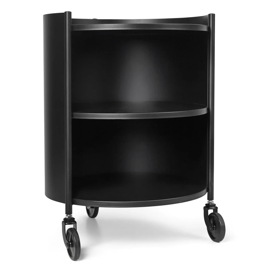 Ferm Living Eve Bijzettafel Nachtkast Op Wielen Mahogany Red 7 Ferm Living Eve Bijzettafel Nachtkast Op Wielen Mahogany Red - Afbeelding 7