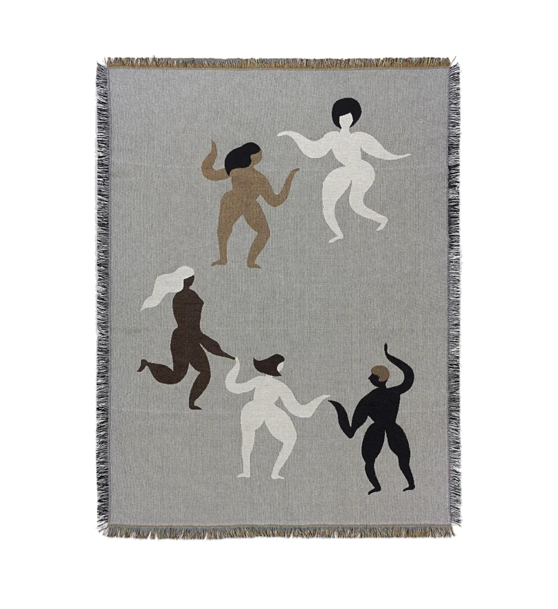 Ferm Living Free Tapestry Plaid 170x120 2 Ferm Living Free Tapestry Plaid 170x120 - Afbeelding 2