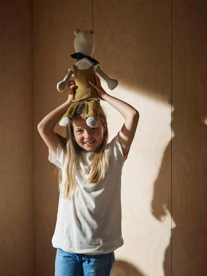 Ferm Living Frog Knuffel 2 Ferm Living Frog Knuffel - Afbeelding 2