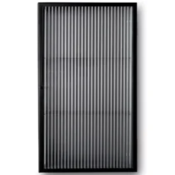 Ferm Living Haze Wandkast Reeded Glas Black
