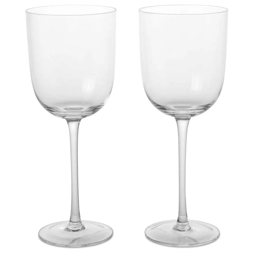 Ferm Living Host Witte Wijnglazen Set Van 2 Clear 1 Ferm Living Host Witte Wijnglazen Set Van 2 Clear