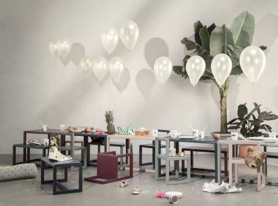 Ferm Living Little Architect Kindertafel Roze 2 Ferm Living Little Architect Kindertafel Roze - Afbeelding 2