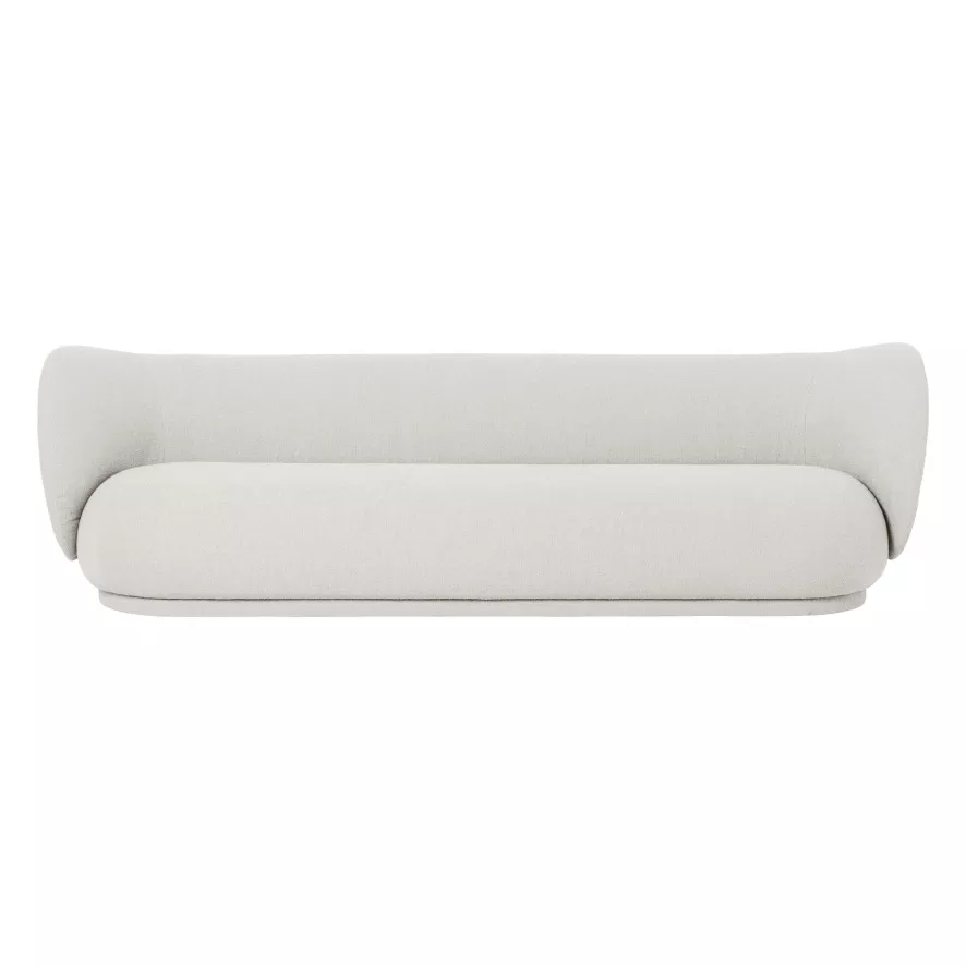 Ferm Living Rico Boucle 4-zits Bank Off White 1 Ferm Living Rico Boucle 4-zits Bank Off White