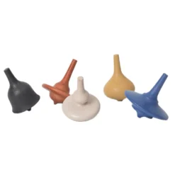 Ferm Living Spin Tops Tol Speelgoed Set Van 5 Multi
