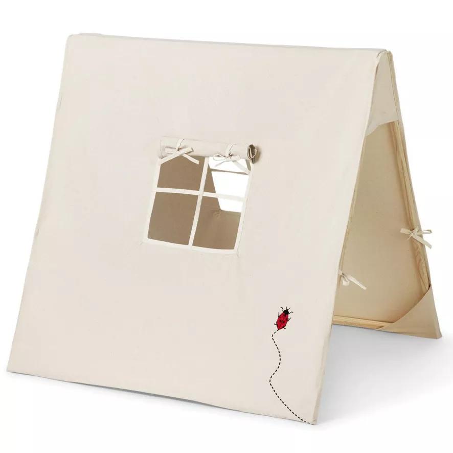 Ferm Living Tent Speelgoed Ladybird Embroidery Naturel 1 Ferm Living Tent Speelgoed Ladybird Embroidery Naturel