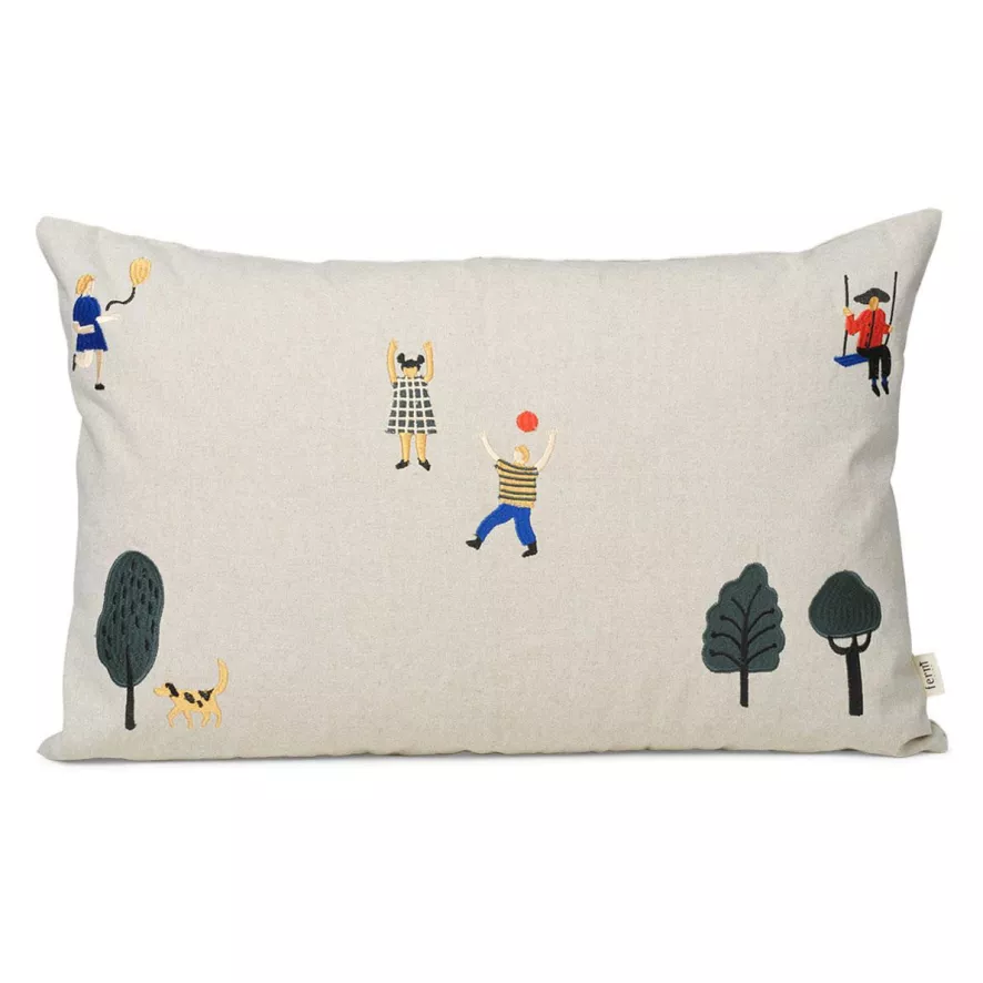 Ferm Living The Park Kussen Natural 1 Ferm Living The Park Kussen Natural