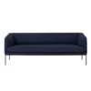 Ferm Living Turn Sofa Bank Wool 3-zits Donkerblauw