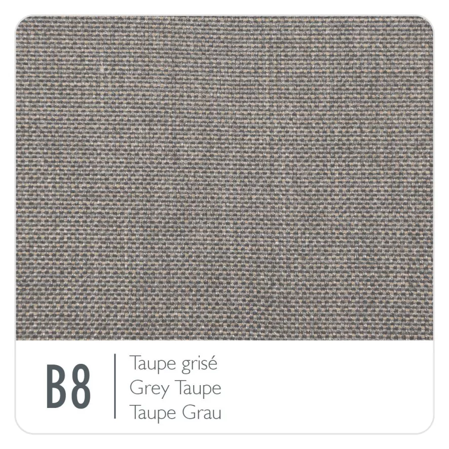 Fermob Bellevie 2-zits Loungebank Kussen Grey Taupe Russet 3 Fermob Bellevie 2-zits Loungebank Kussen Grey Taupe Russet - Afbeelding 3