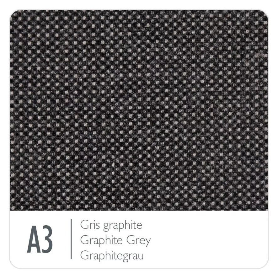 Fermob Bellevie 3-zit Loungebank Kussen Antraciet Poppy 10 Fermob Bellevie 3-zit Loungebank Kussen Antraciet Poppy - Afbeelding 10