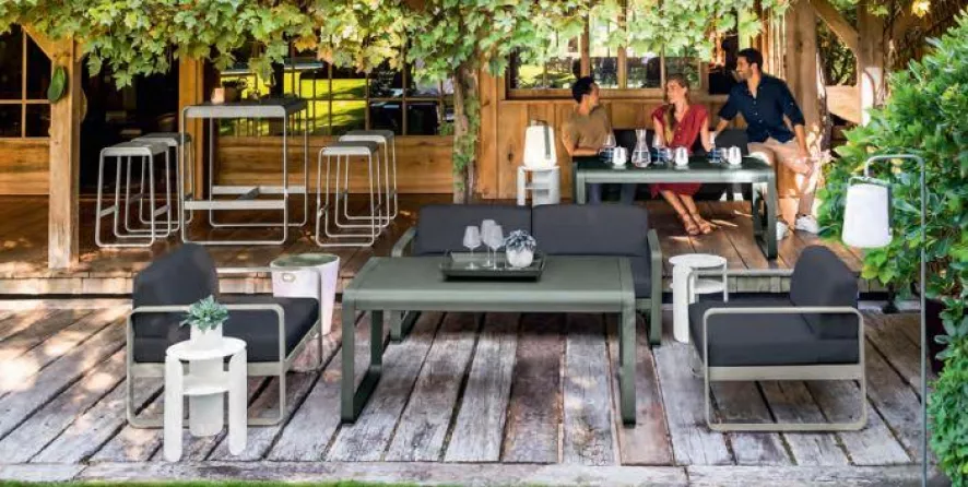 Fermob Bellevie Salontafel 140x80 Chili 3 Fermob Bellevie Salontafel 140x80 Chili - Afbeelding 3