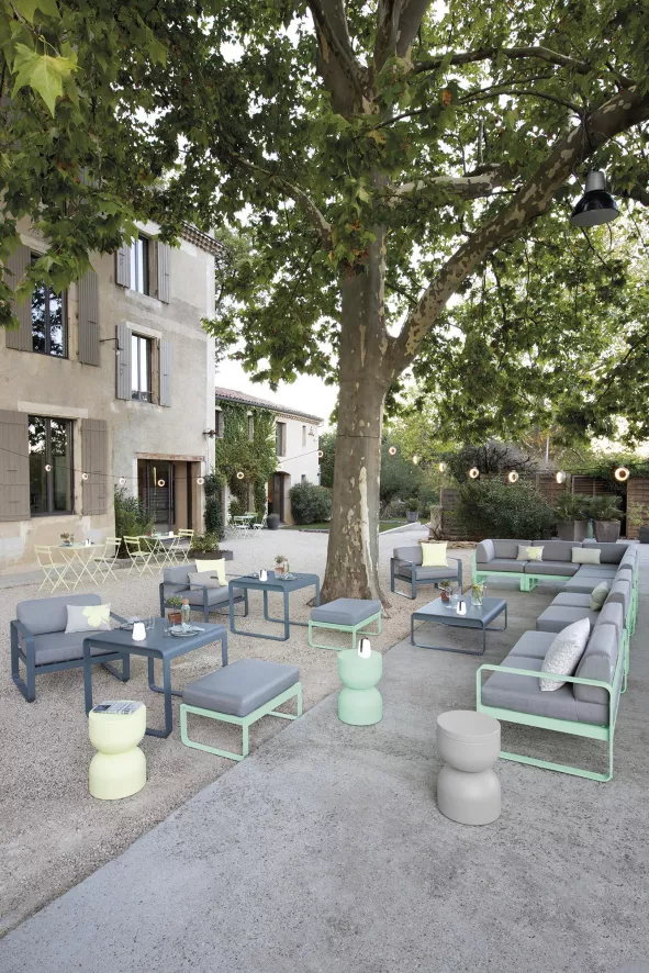 Fermob Bellevie Salontafel 140x80 Chili 4 Fermob Bellevie Salontafel 140x80 Chili - Afbeelding 4