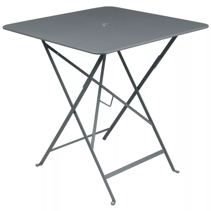 Fermob Bistro Tuintafel 71x71 Storm Grey 1 Fermob Bistro Tuintafel 71x71 Storm Grey