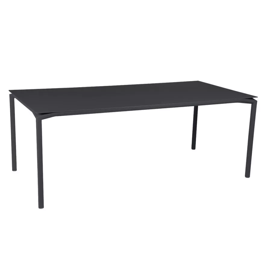 Fermob Calvi Tuintafel 195x95 Anthracite 1 Fermob Calvi Tuintafel 195x95 Anthracite