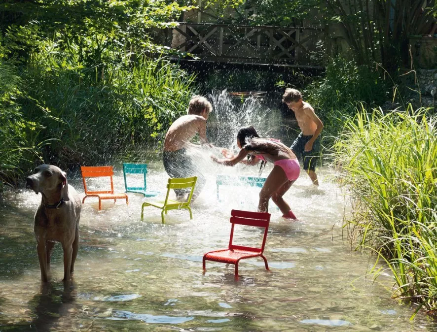 Fermob Luxembourg Kinderbank Honey 2 Fermob Luxembourg Kinderbank Honey - Afbeelding 2